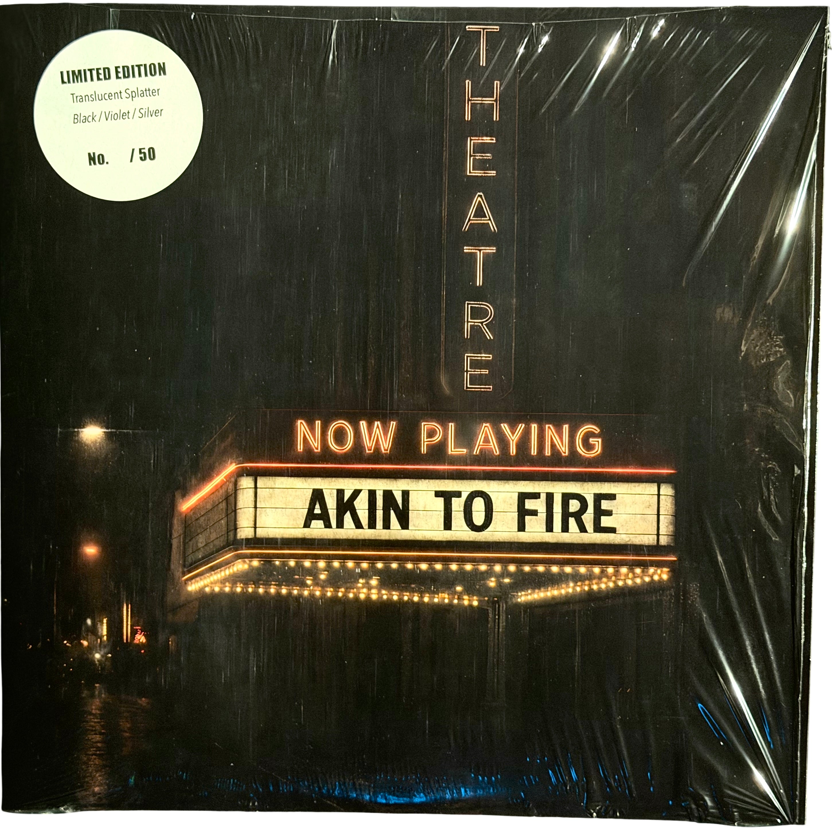 'NOW PLAYING' LP (LIMITED, HAND-NUMBERED SPLATTER - Translucent Black/Violet/Silver)